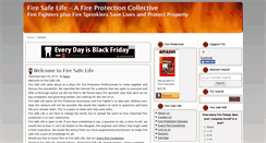 Desktop Screenshot of firesafelife.com